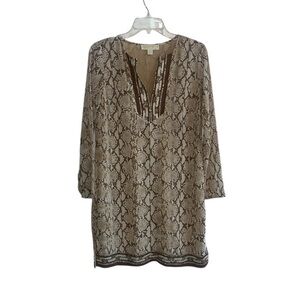 Michael Kors women's snake print dress Size Small